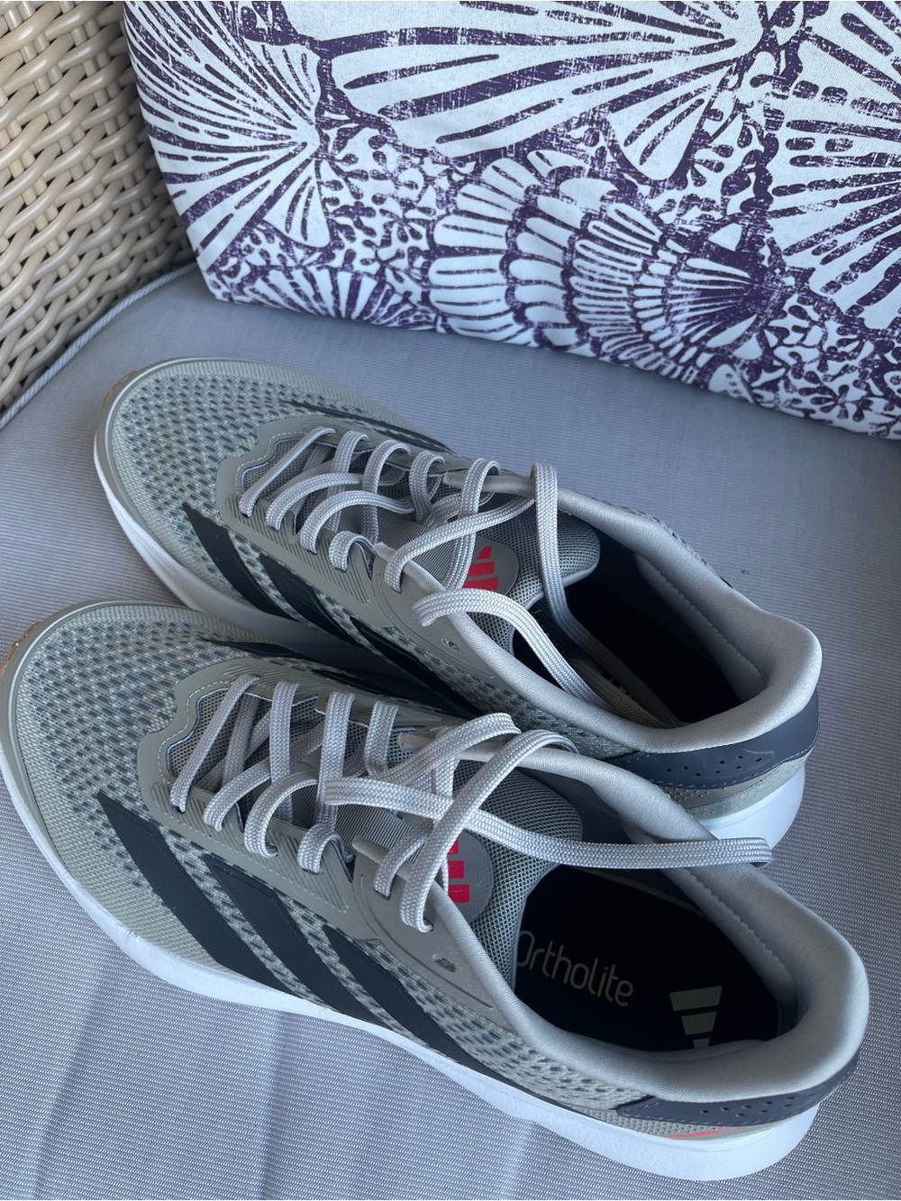 Men's Adidas Lightmotion Gray Athletic Sneakers Ortholite insole